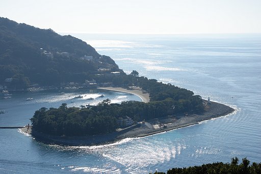 【逆光】御浜岬