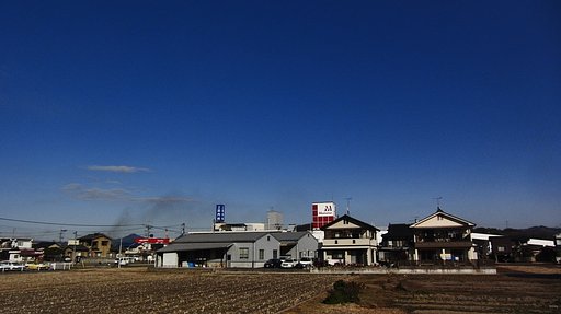 冬晴れの定点