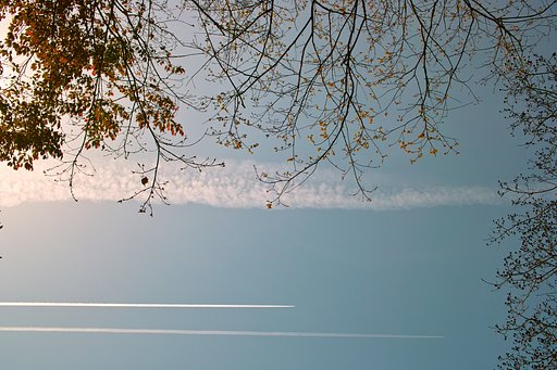 【空】　今年の春がすみの空（在庫）