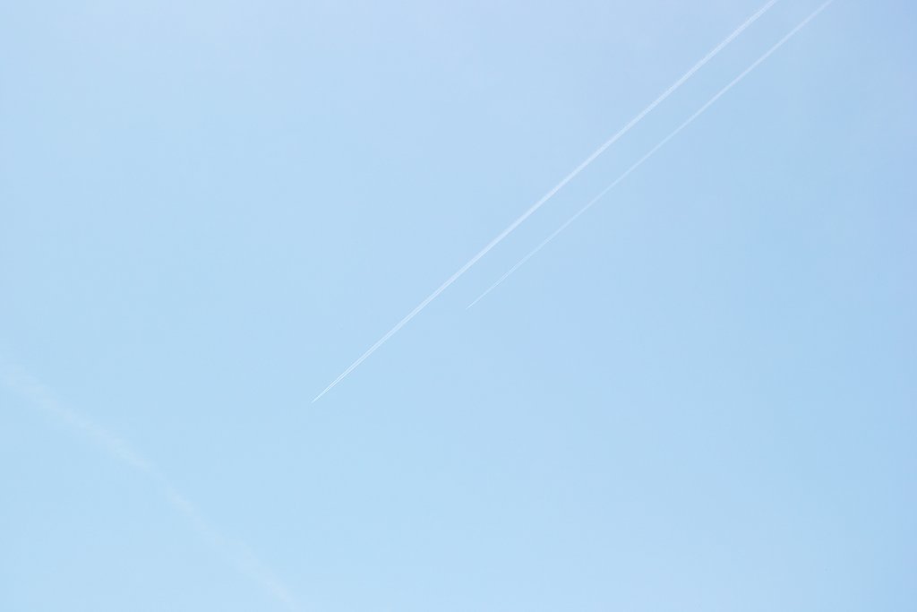 【空】　春がすみのひこーき（在庫）