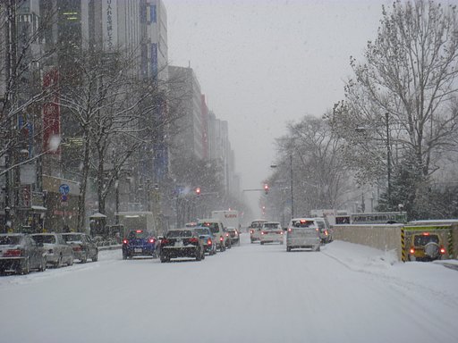 今朝の札幌