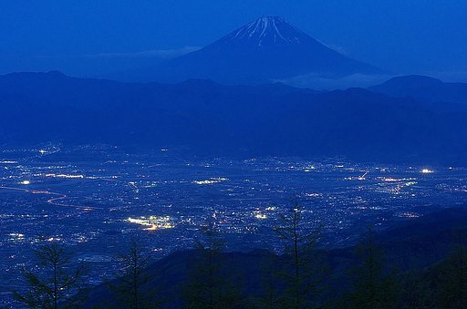 「Ｍ］甘利山より
