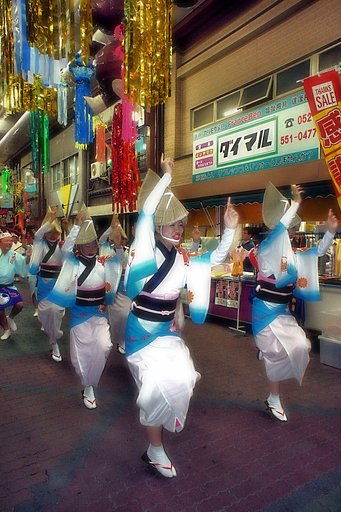 【縦撮り】　阿波踊り３