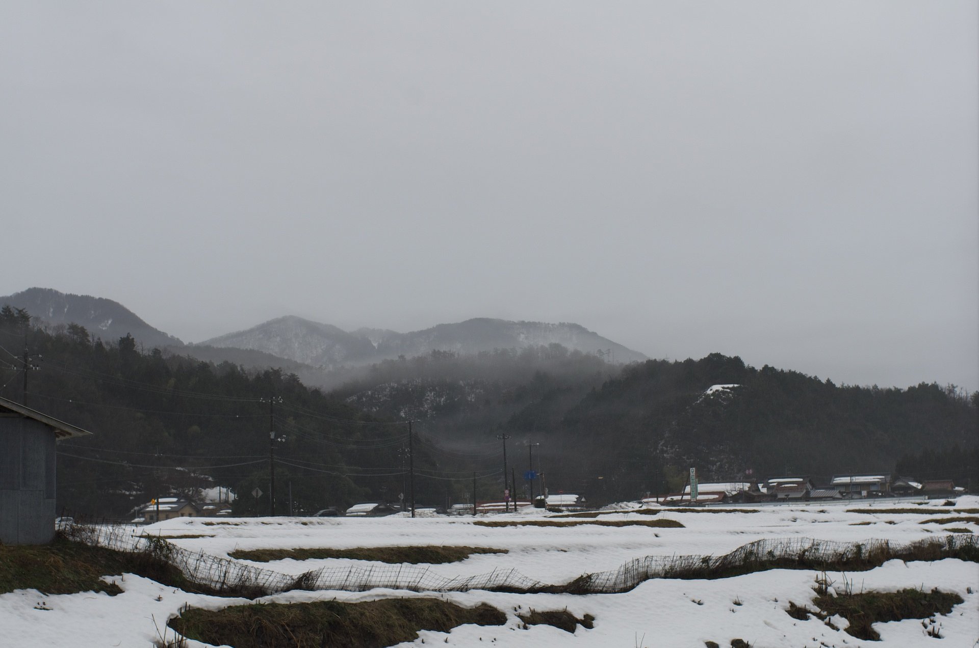 激しい大雨!