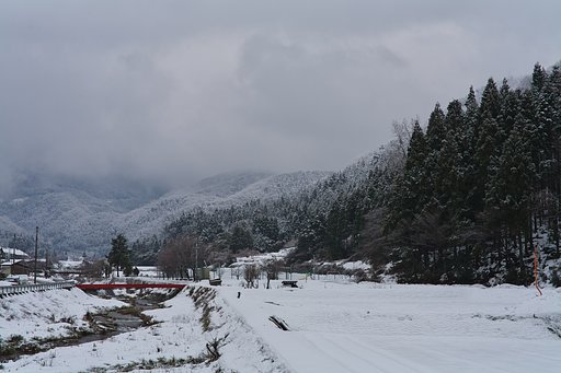 少しだけ雪が・・
