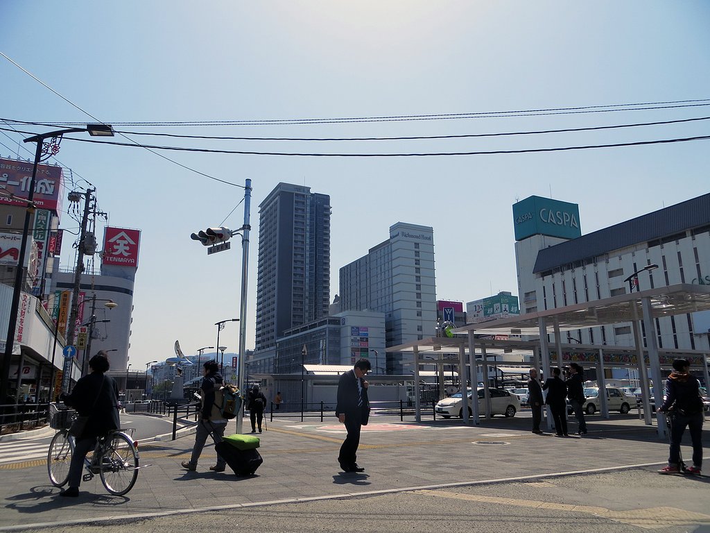 駅前整備は完了したけど