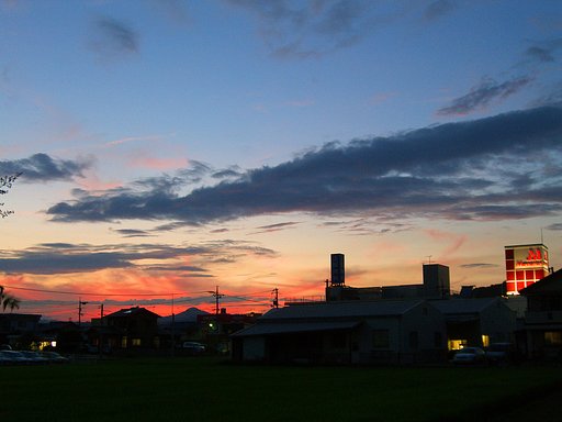 夕焼け【空】