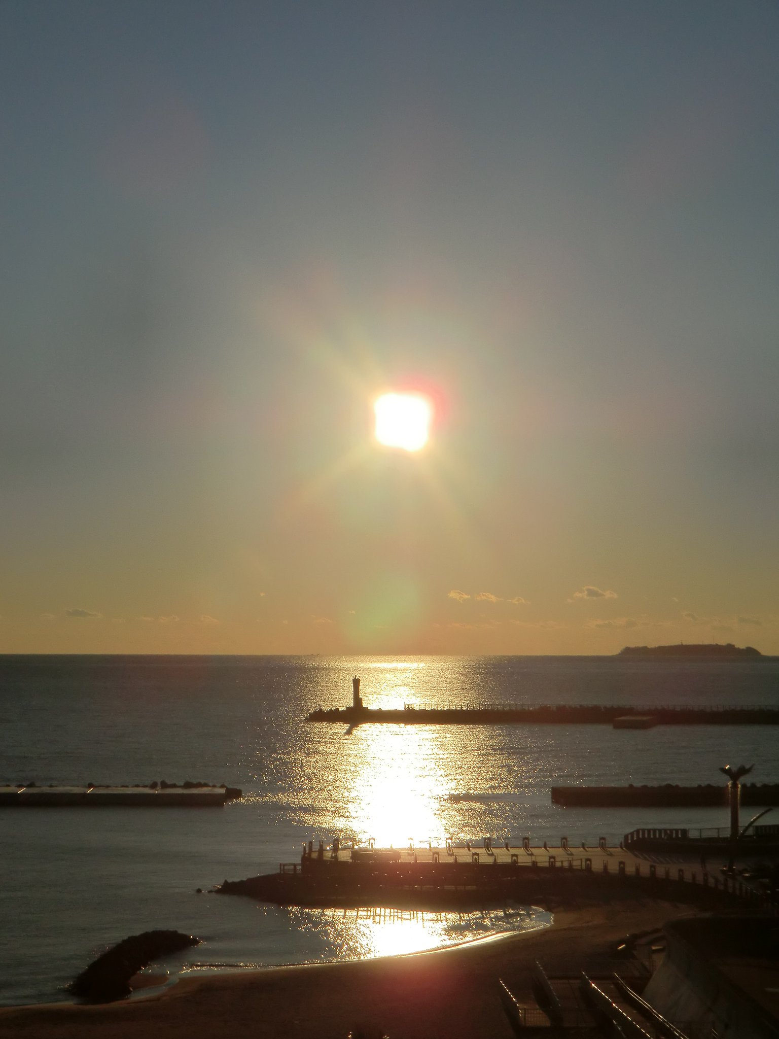 今日（１／２６）の日の出