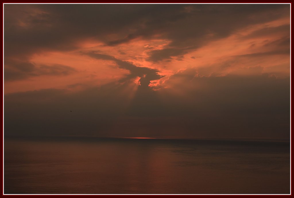 阿久根の夕日