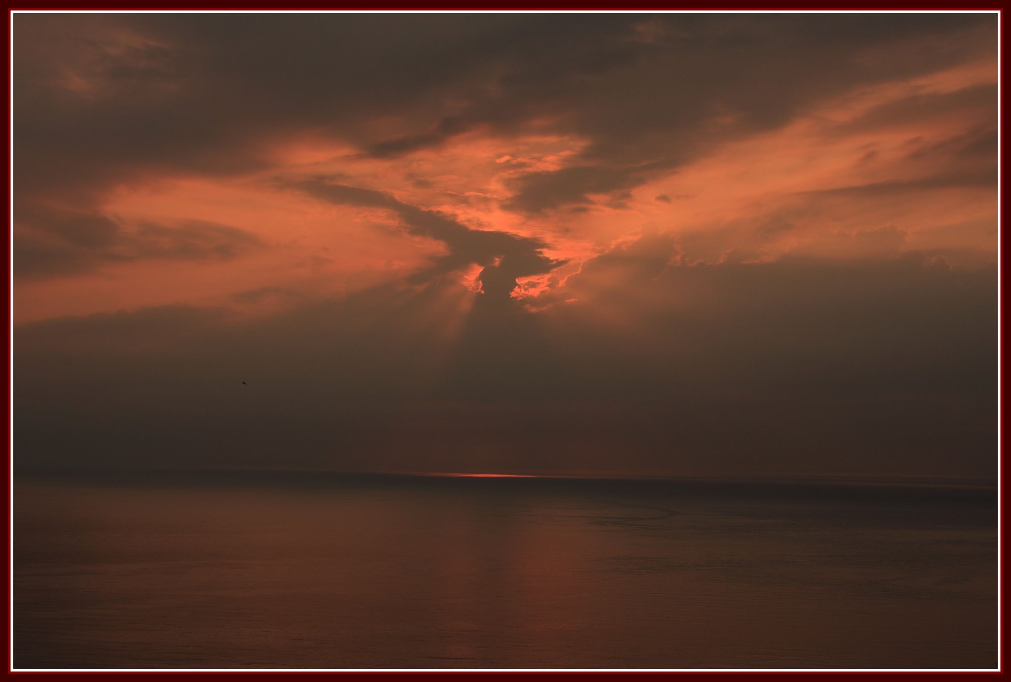 阿久根の夕日