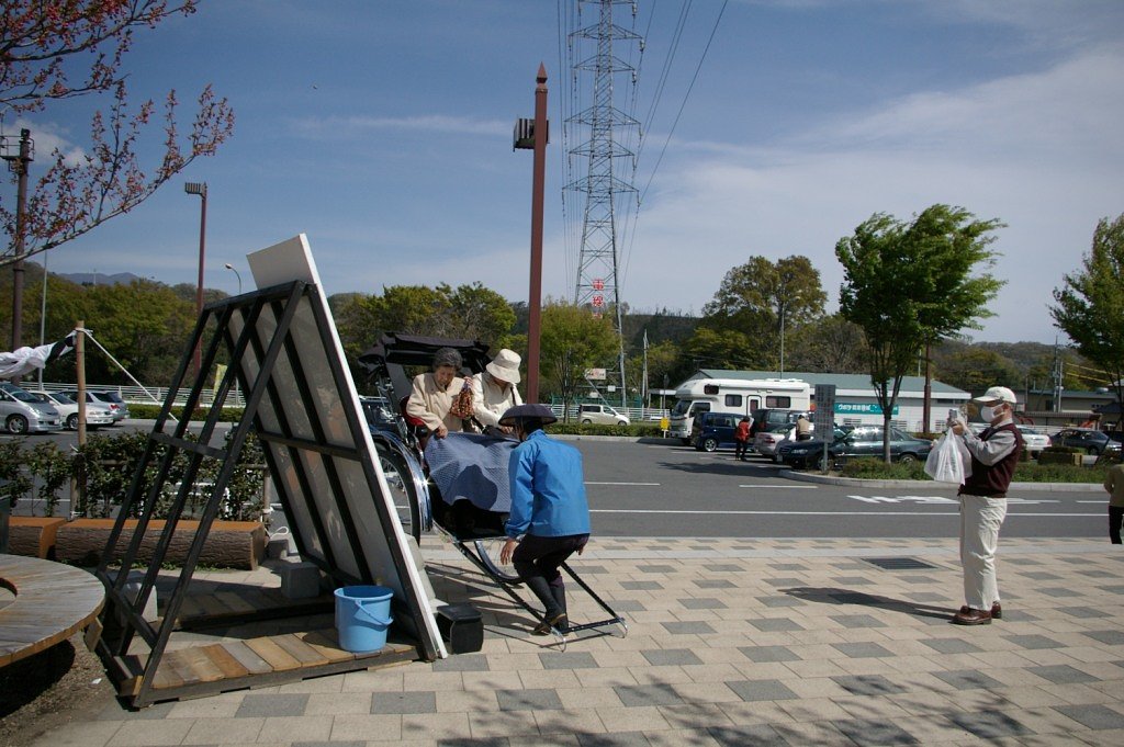 ＣーＰＬで撮った人力車