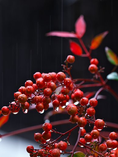 「紅」雨