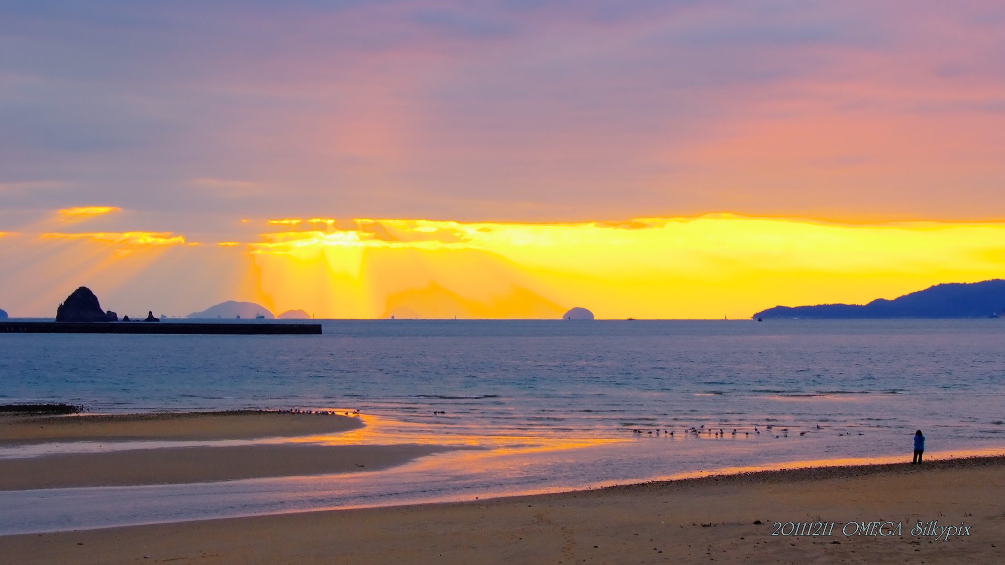 瀬戸の夕景　１２・１１