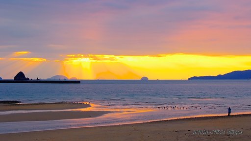 瀬戸の夕景　１２・１１
