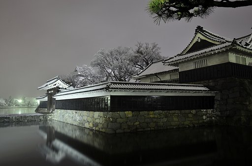 太鼓門白被
