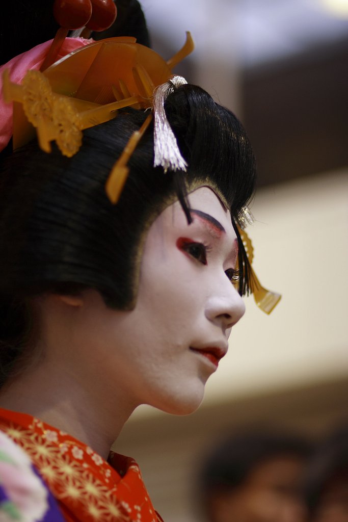 花魁さん。