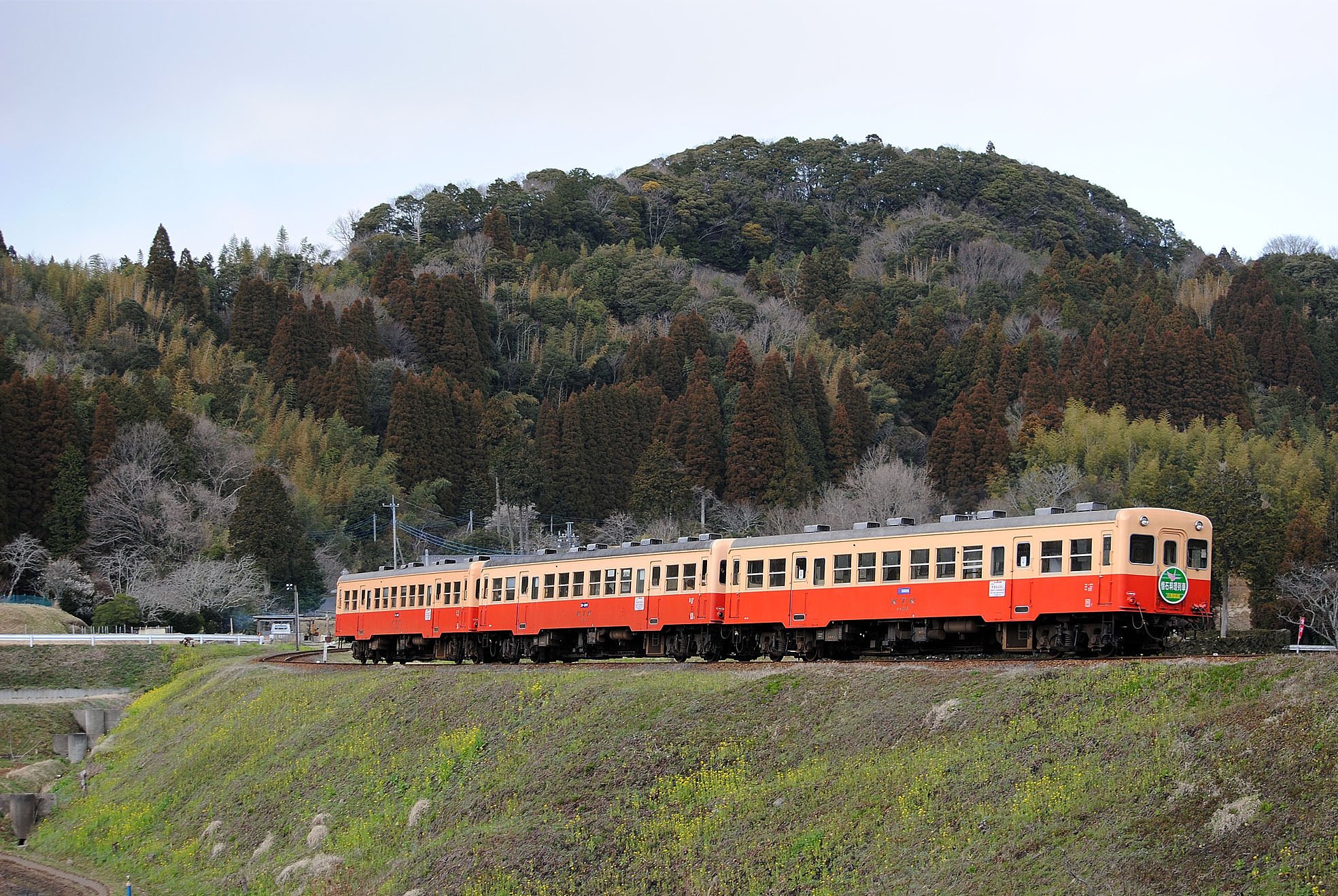 早春の小湊鉄道