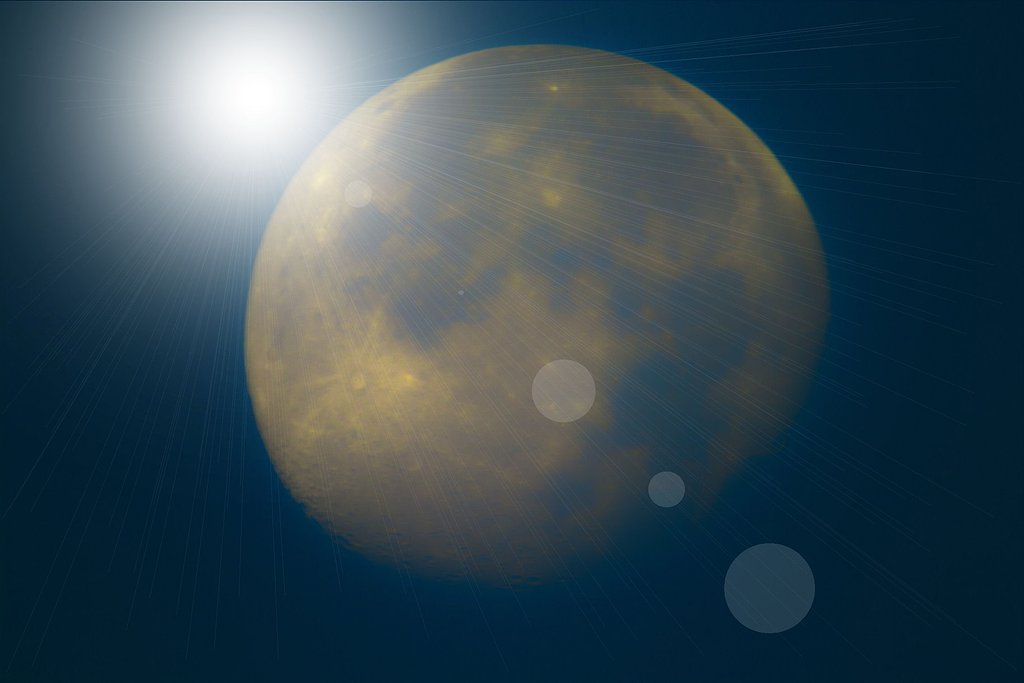 月と太陽