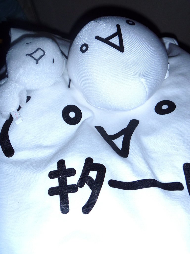 【縦撮り】Ｔシャツとグッズ