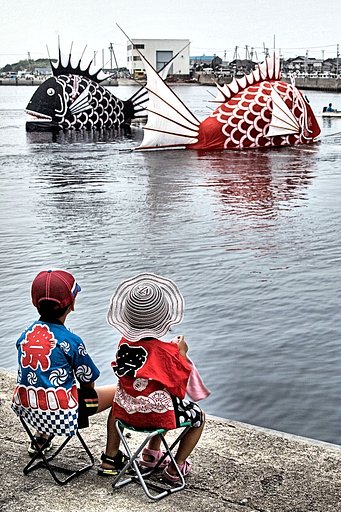 【縦撮り】 祭りを見る！