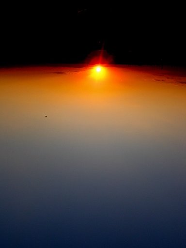 【逆光】夕景
