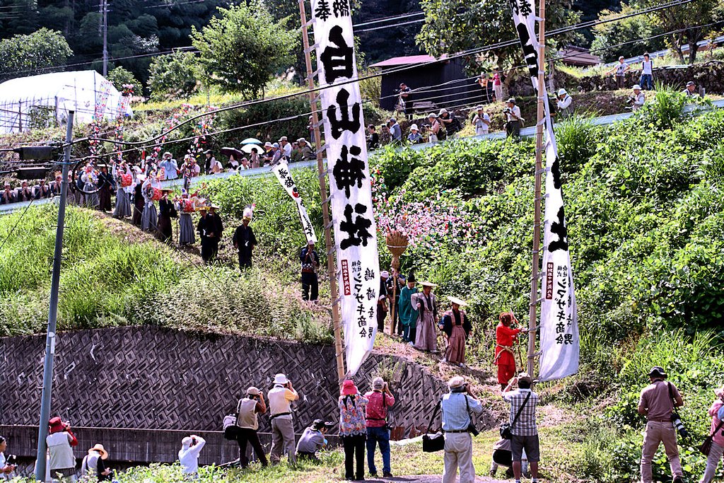 【長】祭り行列