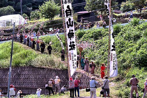 【長】祭り行列