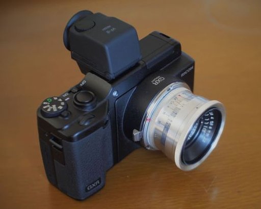 Jupiter-12をつけたGXR M MOUNT A12