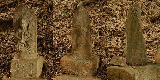 変った道祖神？
