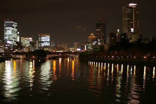 大・天満橋の夜景