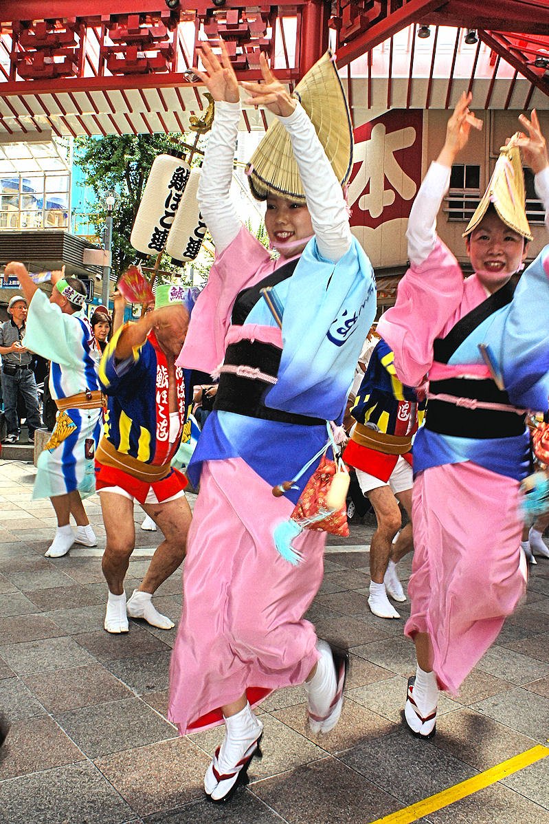 【縦撮り】　阿波踊り２