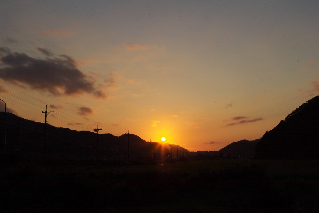 久しぶりの夕焼!