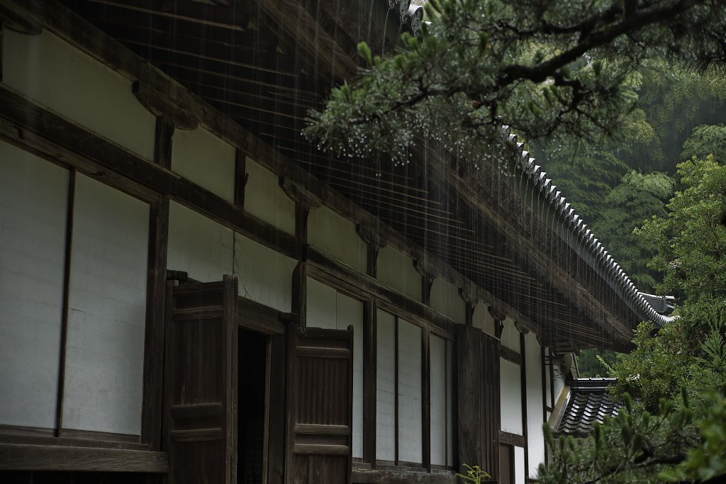「わびさび」　雨景