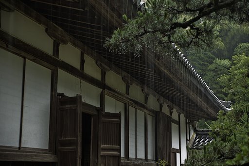 「わびさび」　雨景