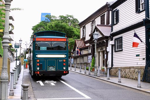 異人館界隈にて