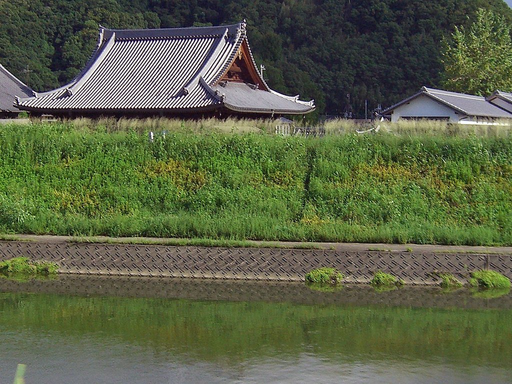 寺の屋根