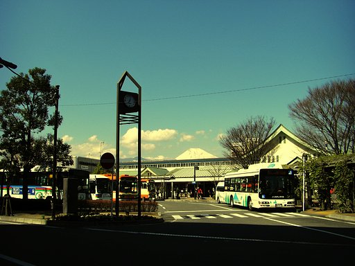 （わびさび）富士の山
