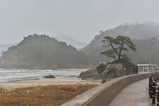 山陰海岸ジオパーク、羽尾。