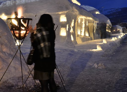 志津温泉　雪旅籠２