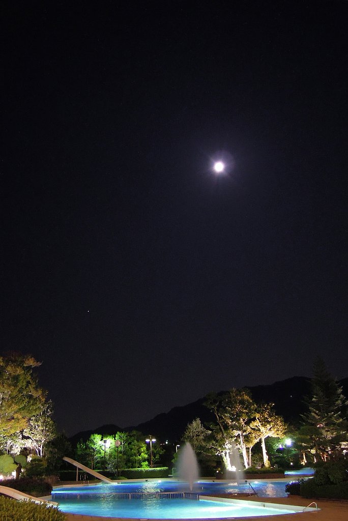 【空】のおっ月さんこんばんわ〜