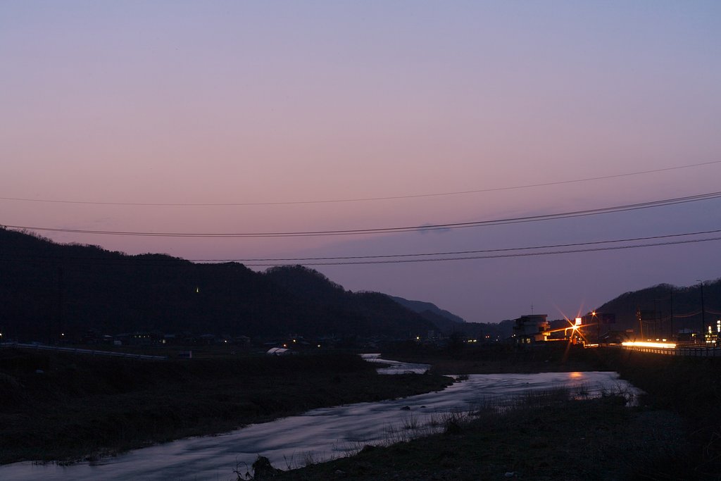 夕方近くから晴れてきました。