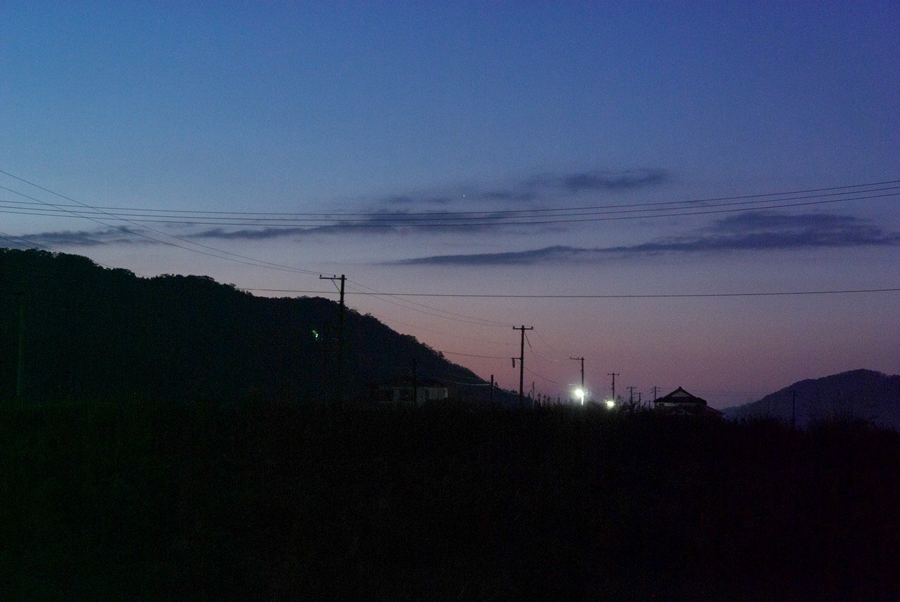 夕焼空に・・
