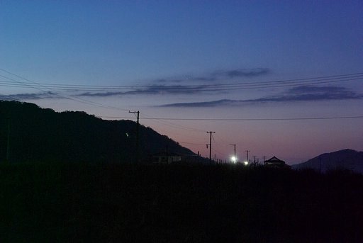夕焼空に・・