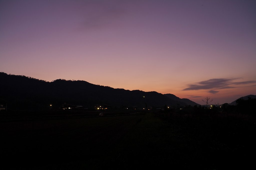 真っ赤な夕焼。