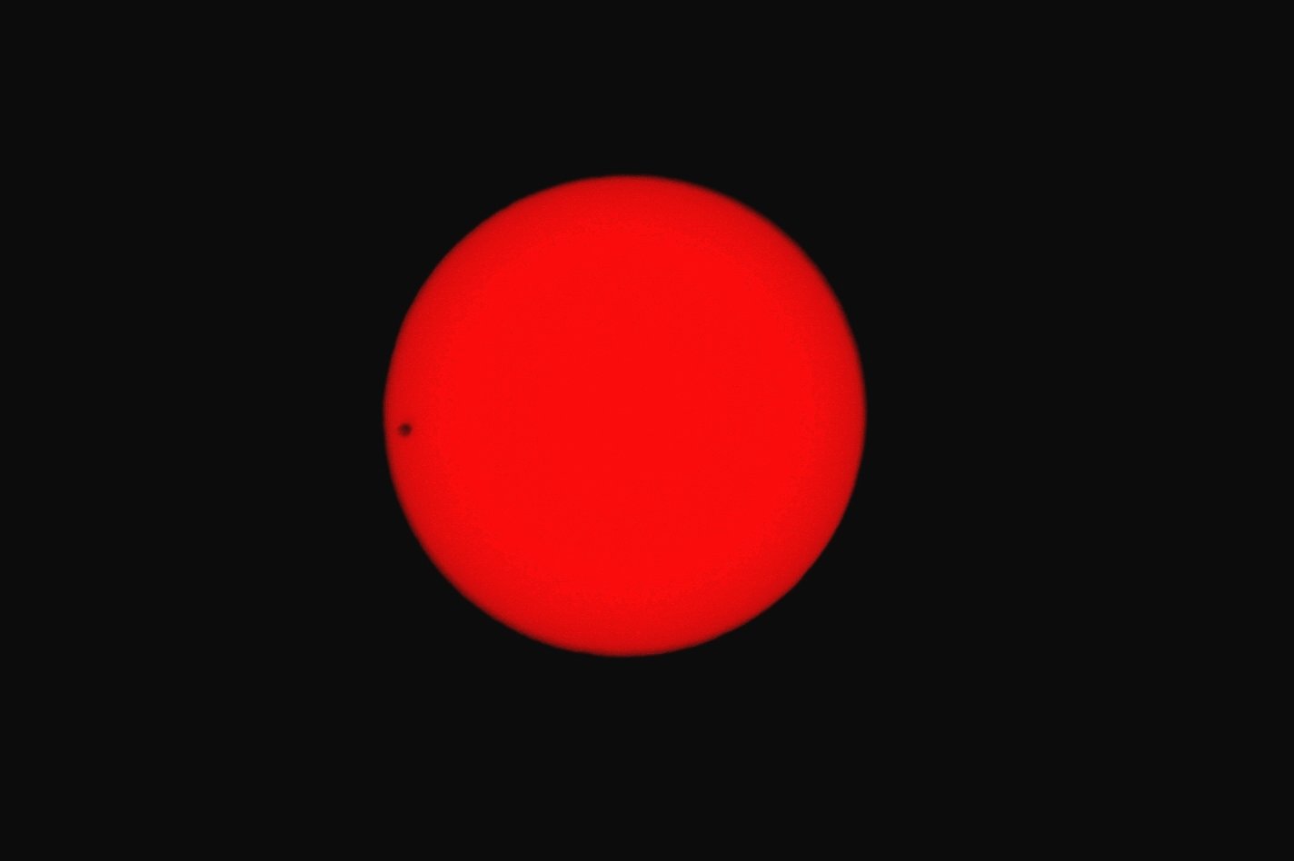 金星　太陽のほくろ