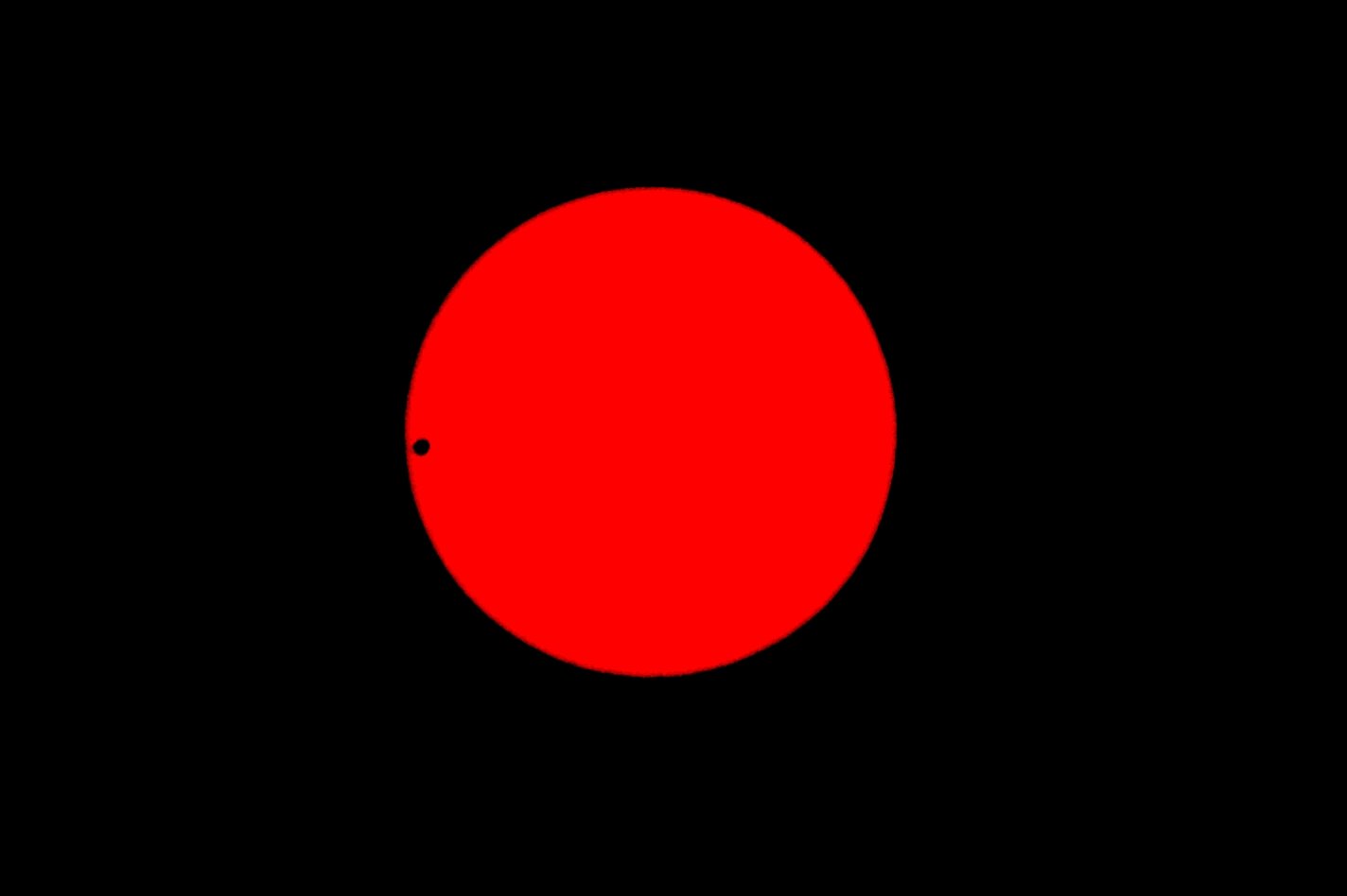 金星　太陽のほくろ’