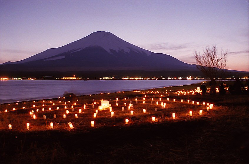 アイスキャンドル・山中湖