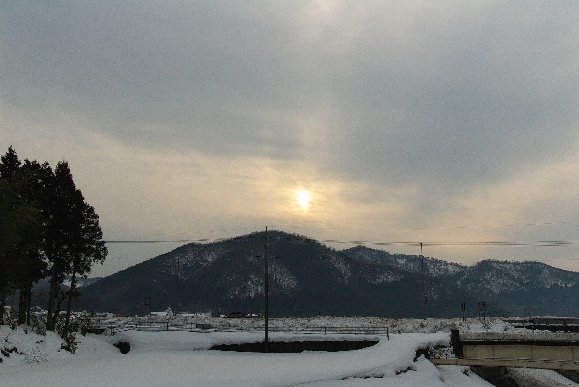 夕方間近の南空。