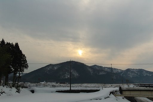 夕方間近の南空。