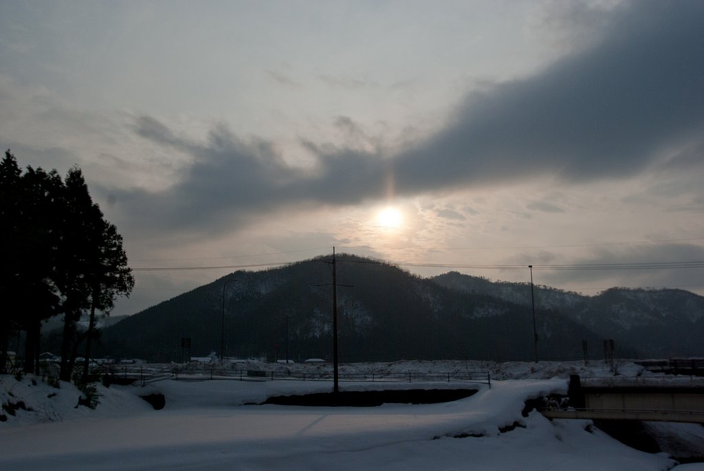 夕方近くの南空。